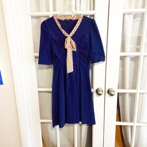 Miusol 60’s style dress with tie